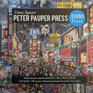 Peter Pauper Press 1000 Piece Puzzle - Times Square